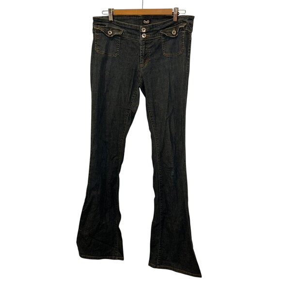 Dolce & gabbana Italy vintage low waist boot cut jeans 31 - Picture 1 of 6